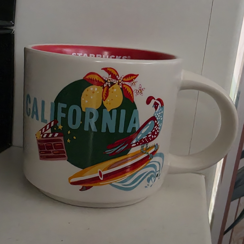 Starbucks California Mug with Vibrant Design
